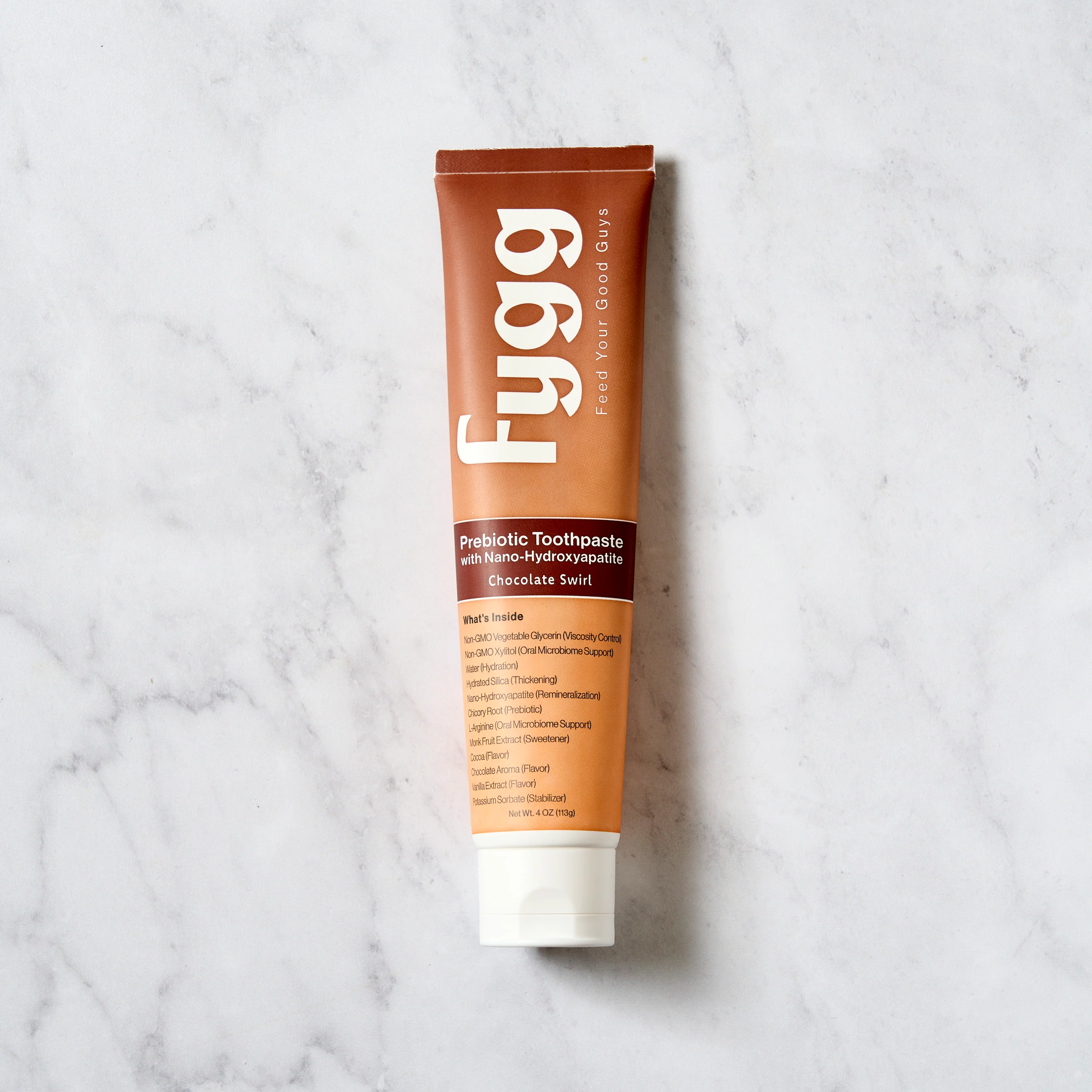 Nano-Hydroxyapatite Toothpaste with Prebiotics | Chocolate Swirl - Image 6