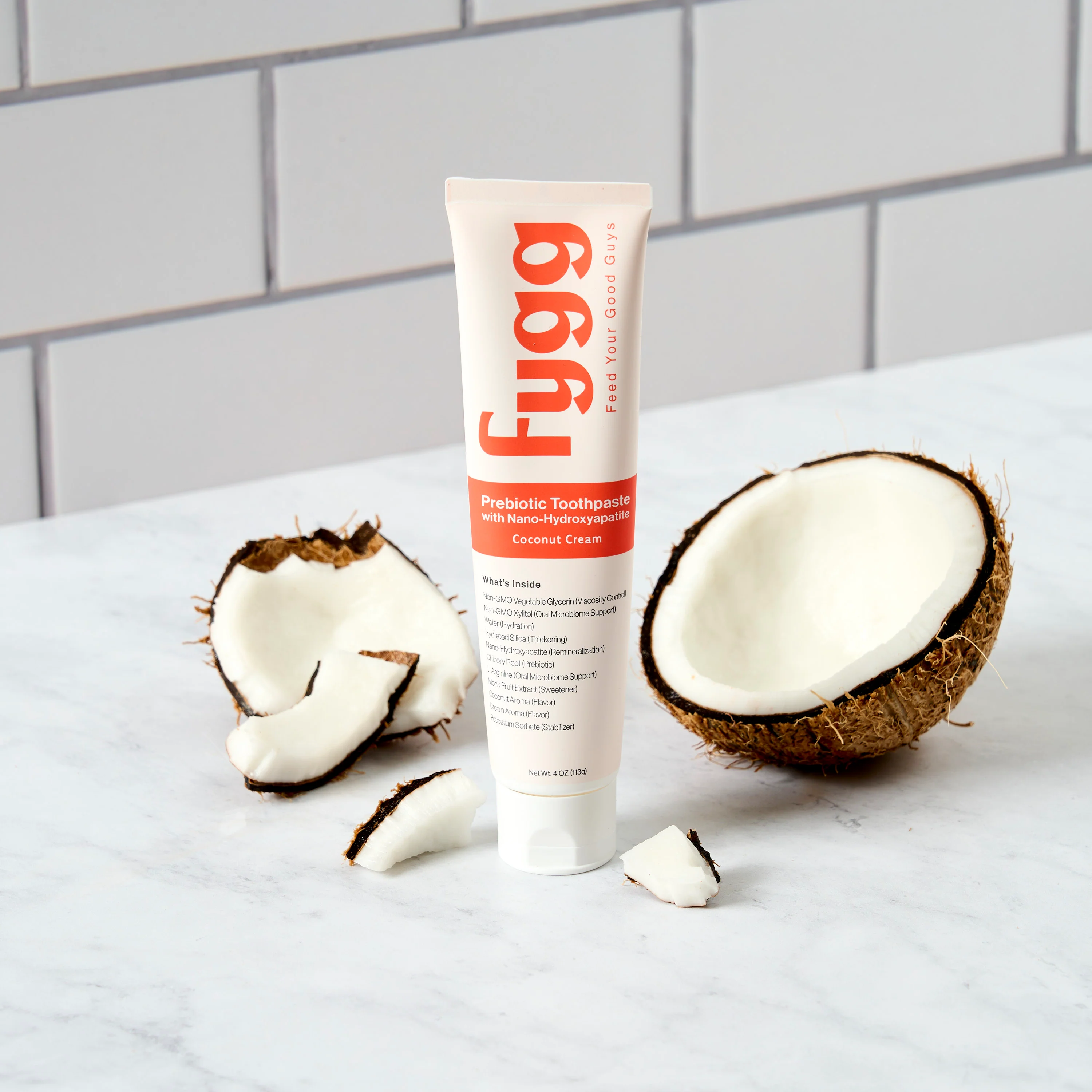 Nano-Hydroxyapatite Toothpaste with Prebiotics | Coconut Cream - Image 6