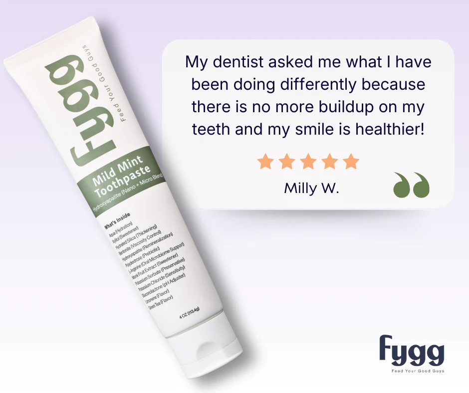 Nano-Hydroxyapatite Toothpaste with Prebiotics | Mild Mint - Image 4